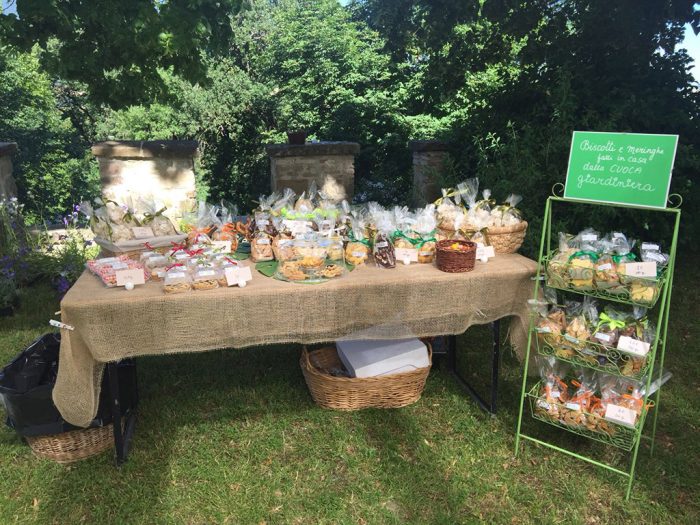 Homemade biscuits and cakes